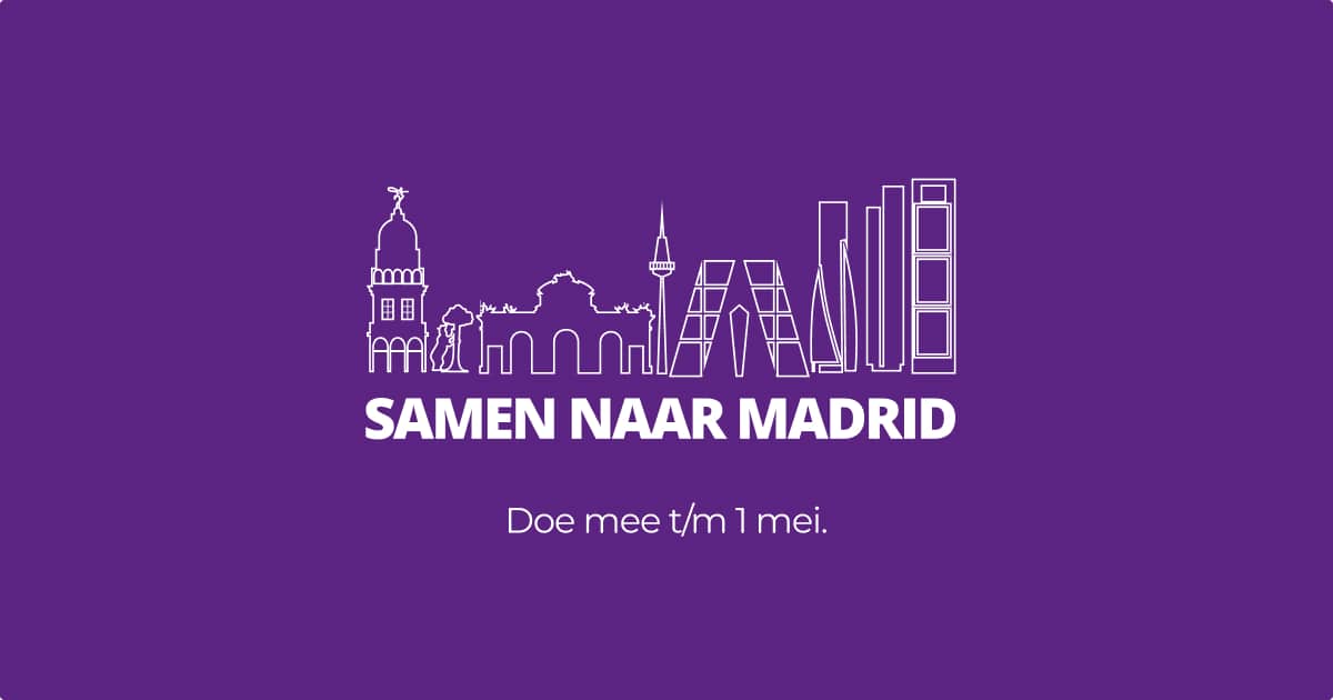 Samen naar Madrid bij Reinier van Arkel