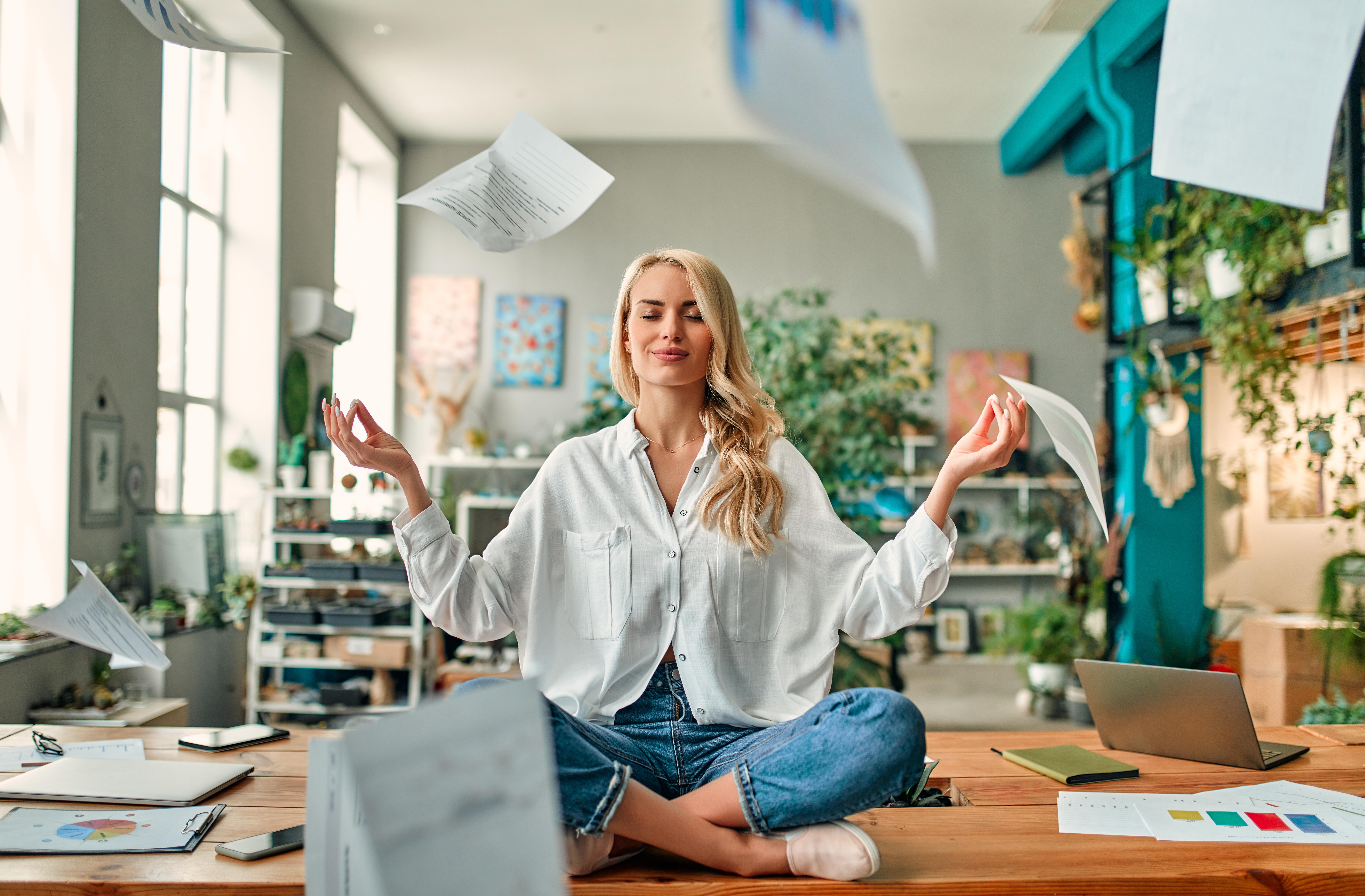 Weg met die werkstress