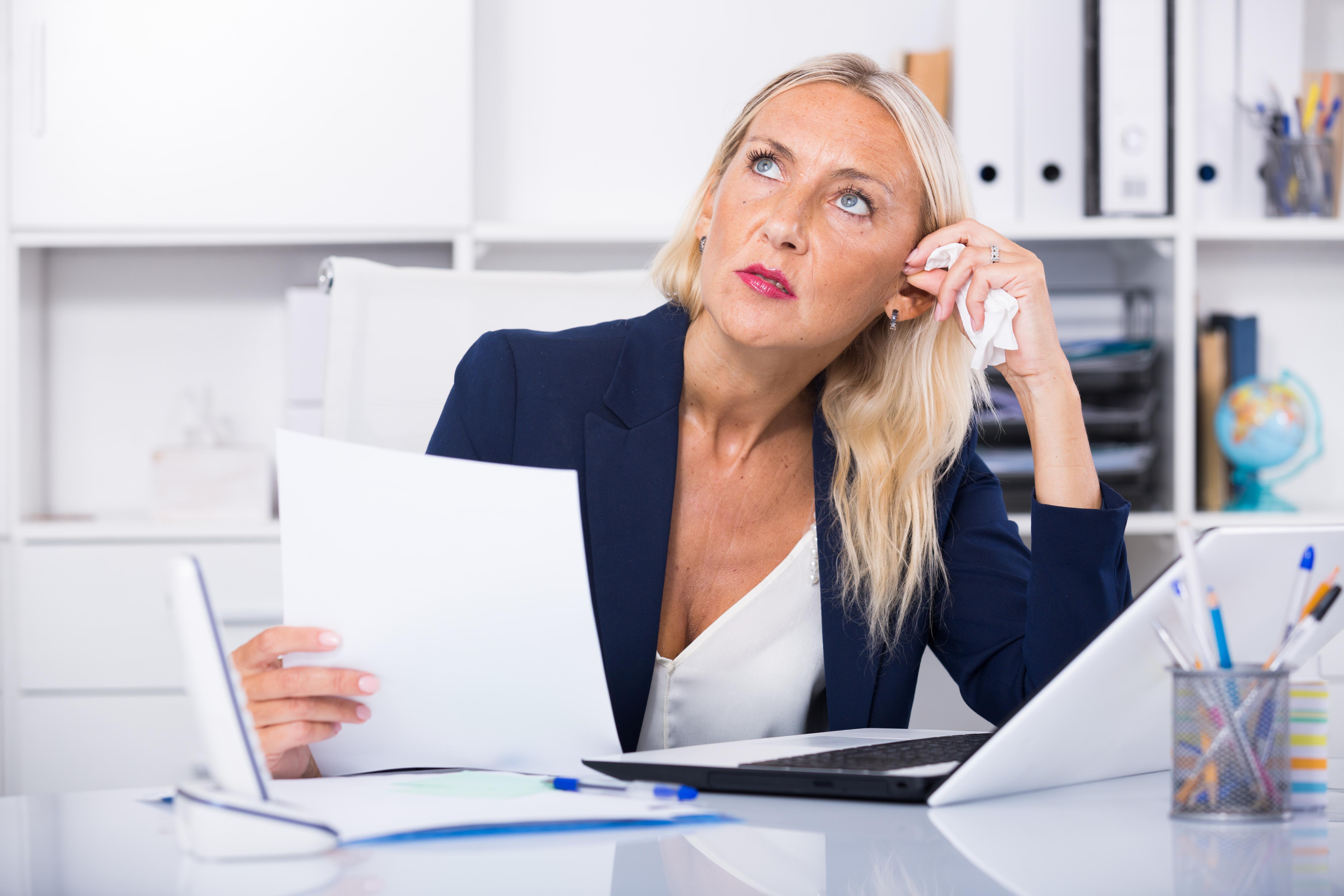 De overgang voor de werkende vrouw